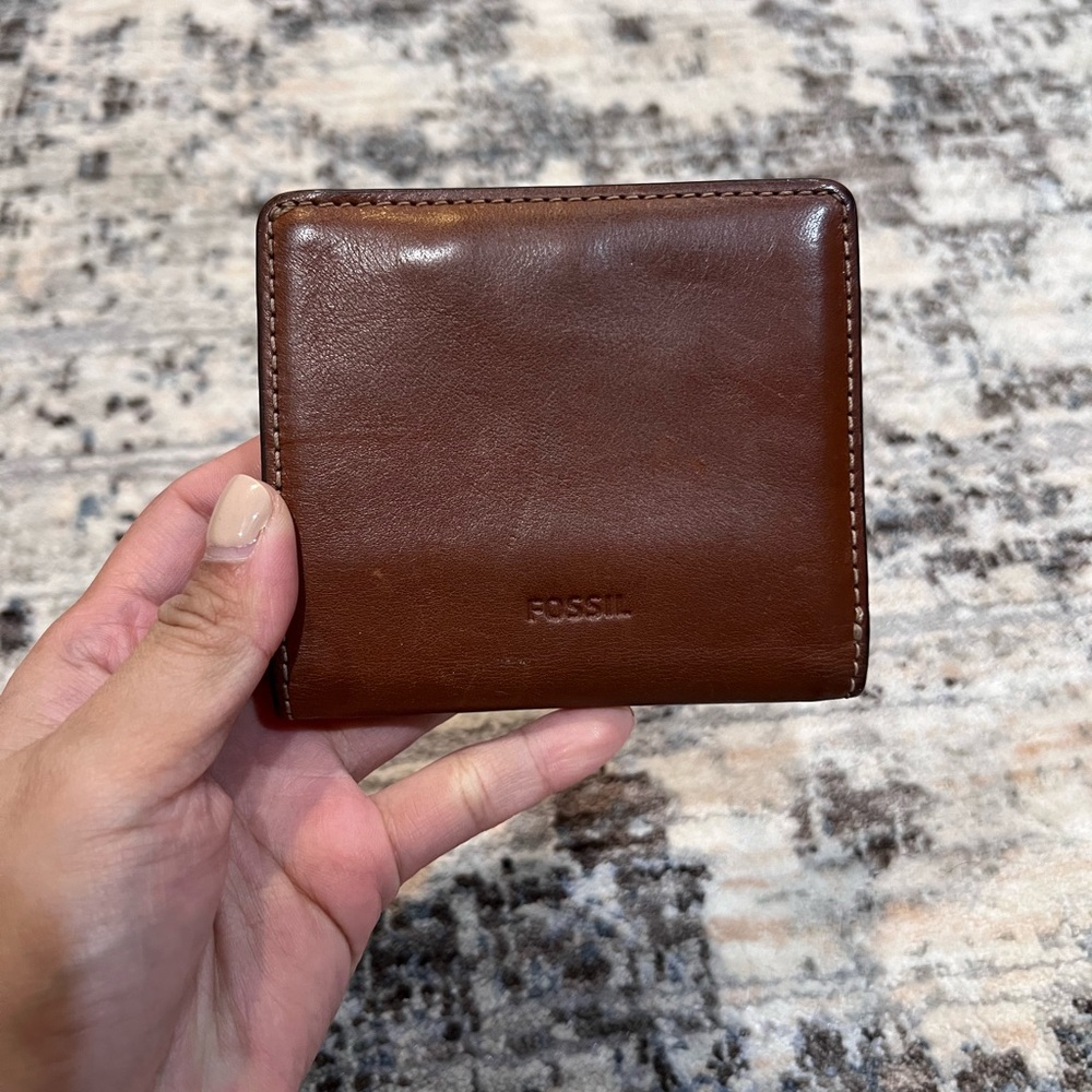 Fossil Bifold Brown Leather Wallet